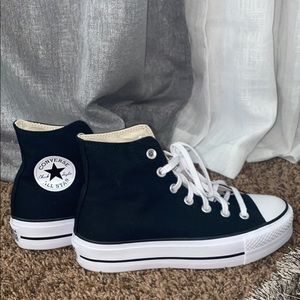Platform high top converse
